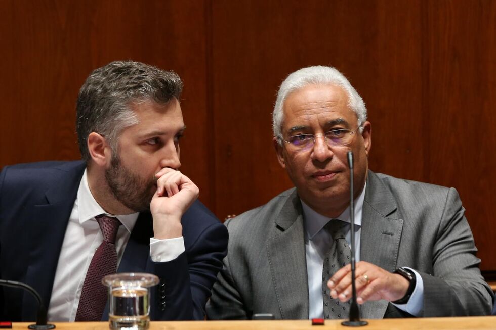 Pedro Nuno Santos e António Costa