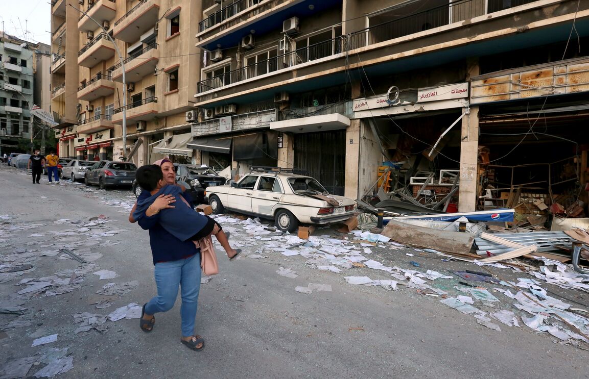 Explosões Beirute