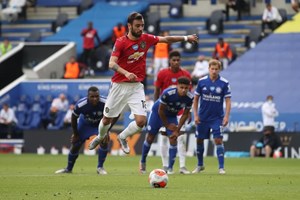 Bruno Fernandes eleito jogador do mês de julho em Inglaterra