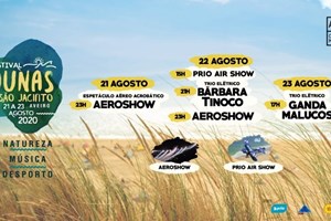 Festival das Dunas com edição adequada ao tempo de pandemia