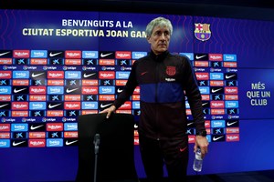 Quique Setién deixa comando técnico do FC Barcelona