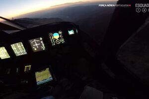 Força Aérea resgata mulher de 30 anos após queda de 10 metros no rio Poio em Ribeira de Pena