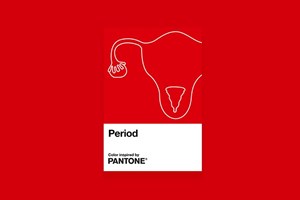 Pantone lança cor 'vermelho período' para acabar com estigma