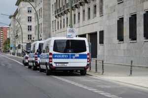 polícia, alemanha, polizei