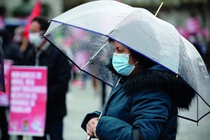 Depressão Gaetan traz chuva e vento fortes até amanhã