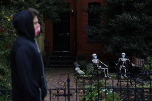 Decorações de Halloween demasiado realistas obrigaram a chamar polícia nos EUA