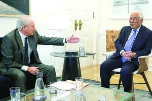 Rui Rio e António Costa
