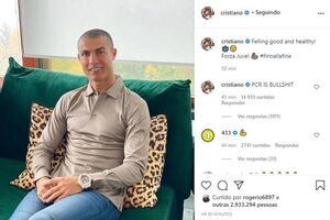 Cristiano Ronaldo Testes Covid-19
