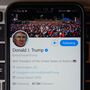 À quinta password, ele entrou no Twitter de Donald Trump