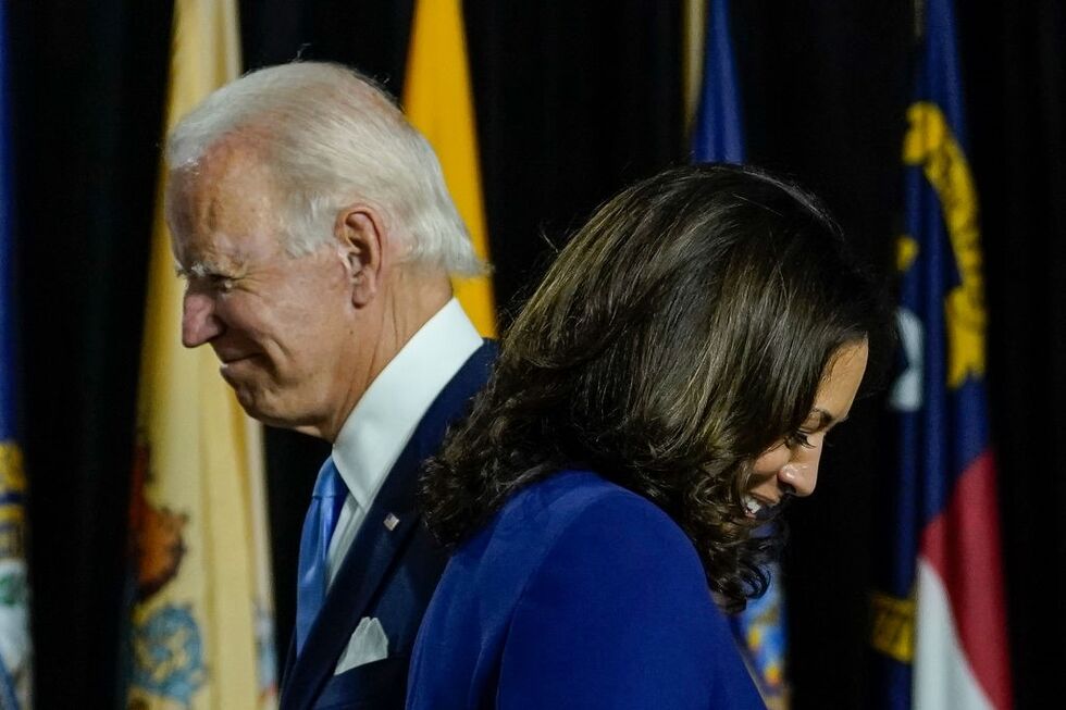 Kamala Harris e Joe Biden