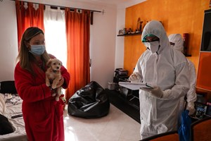 Como oito equipas em Sintra ajudam infetados pela Covid-19 'a sentirem-se pessoas normais'
