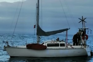 Veleiro com três tripulantes rebocado em Sines após interação com orcas
