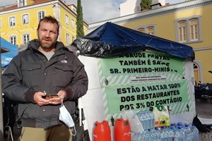 'Sou como o bambu, vergo mas não parto'. A greve de fome do chef Ljubomir