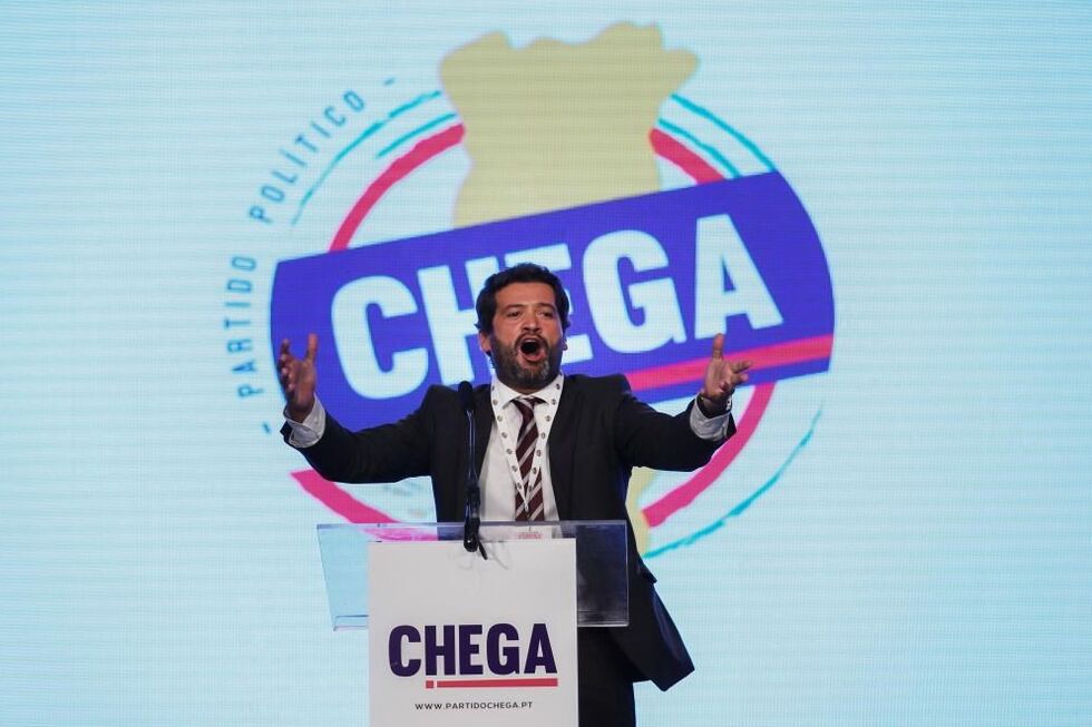 André Ventura em Évora