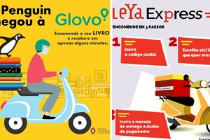 Editoras já estão a entregar livros em casa em poucas horas