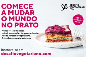 Desafio Vegetariano convida Portugueses a experimentar o vegetarianismo em janeiro