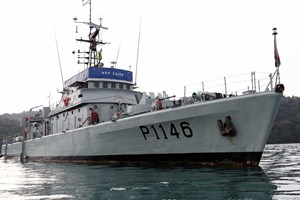 Zaire, o navio português que tem 'fama mundial' no combate à pirataria