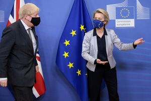 Boris Johnson / Von der Leyen