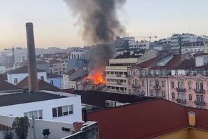 Explosão em prédio causa derrocada e provoca cinco vítimas no centro de Lisboa