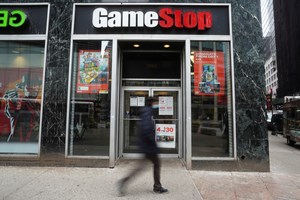Ações da GameStop sobem 103% após várias suspensões