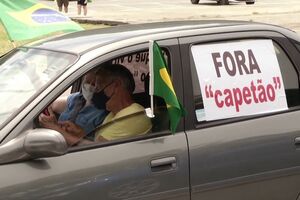 Buzinão contra Bolsonaro - sábado 