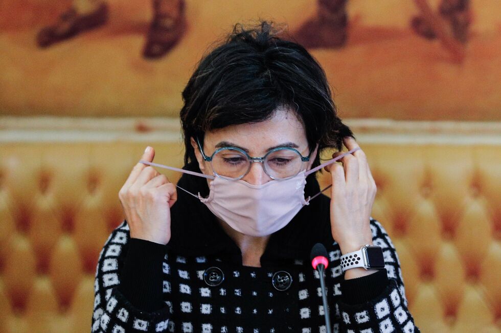 Ministra da Agricultura, Maria do Céu Antunes