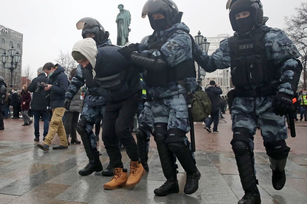 Rússia. Protestos Navalny