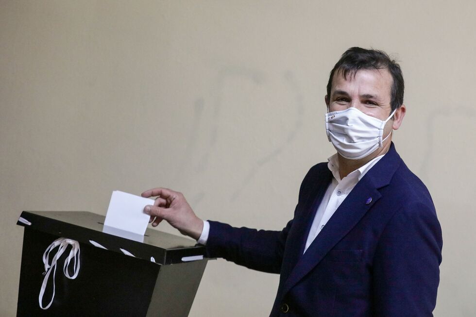 Presidenciais. João Ferreira vota em Lisboa