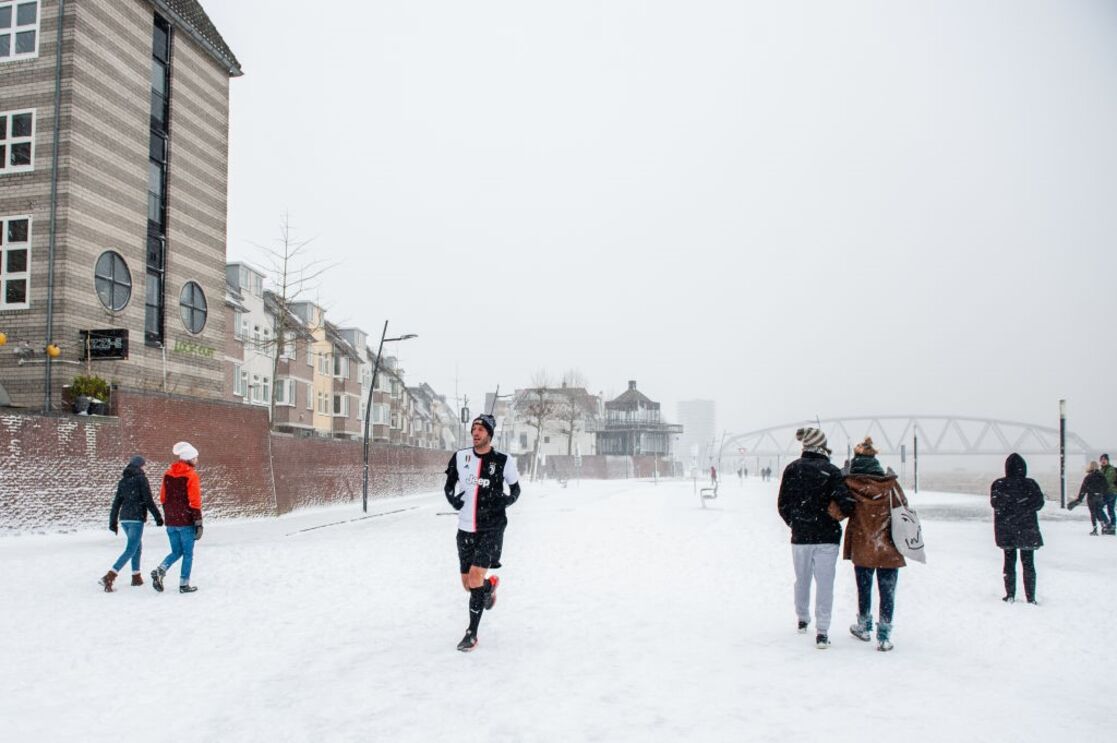 Tempestade de neve, Países Baixos