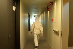Cidade do Futebol transformada para poder acolher doentes covid-19