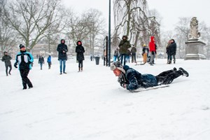 Países Baixos com primeira tempestade de neve em 10 anos