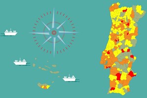 Portugal já só tem 15 concelhos em risco extremo. Veja no mapa como está o seu