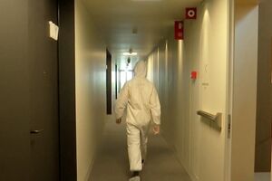 Cidade do Futebol transformada em hospital para doentes com Covid-19 - SÁBADO