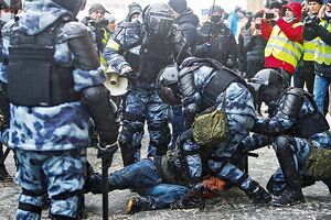 Rússia, Putin, Navalny, manifestações, protestos, polícia
