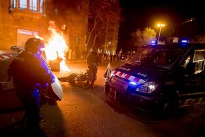 Protestos em Espanha contra detenção de Pablo Hasél
