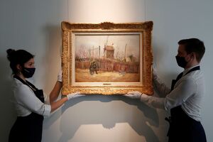 Quadro de Van Gogh vai ser exposto pela primeira vez - sabado