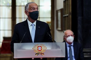 Marcelo Rebelo de Sousa recebido pelo rei de Espanha em Madrid