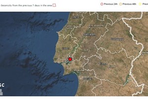 Sismo de magnitude 3,4 sentido na região de Lisboa