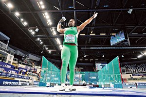 Auriol Dongmo: Fomos lançar o peso com a campeã europeia