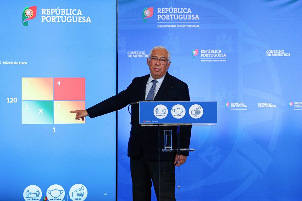 António Costa explicou medidas da próxima fase do desconfinamento 