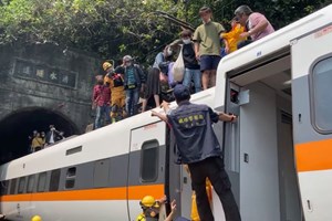 Dono de camião que causou acidente ferroviário em Taiwan pede desculpa