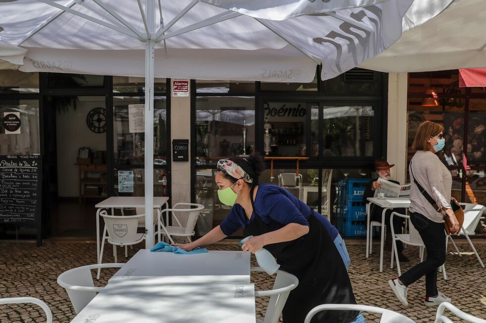 Portugal Covid-19 - reabertura esplanadas