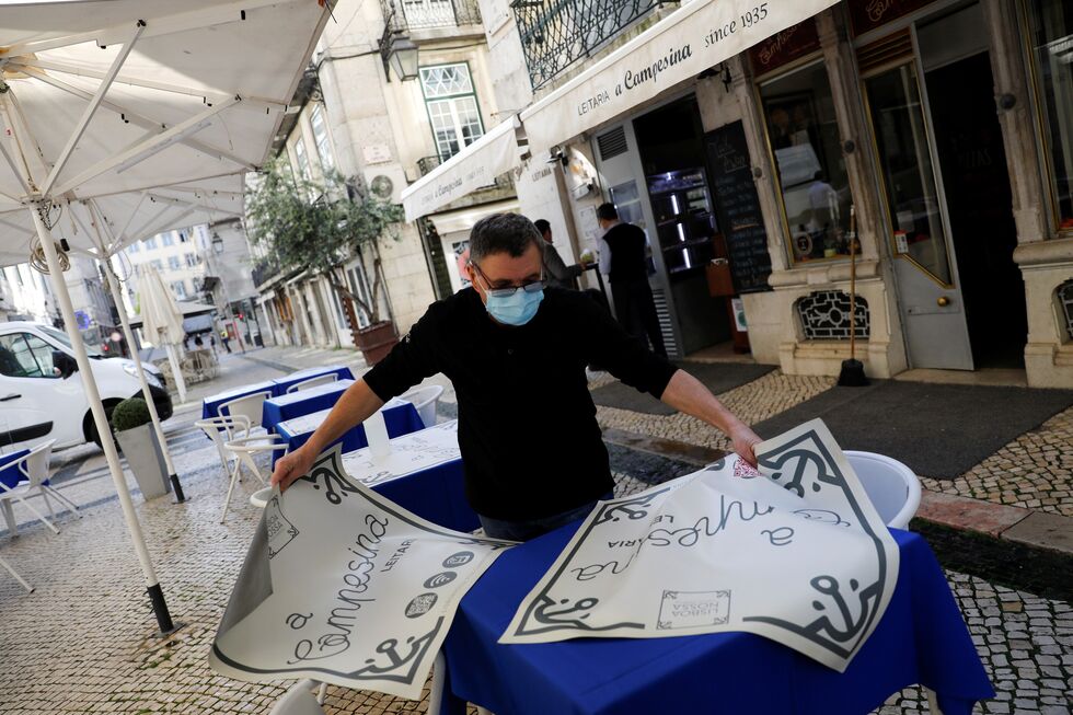 Portugal Covid-19 - reabertura esplanadas