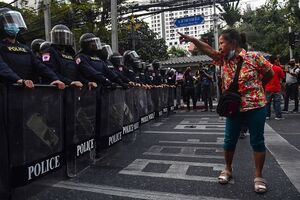 Myanmar - Protesto