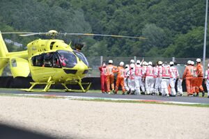 Acidente Jason Dupasquier, Moto3