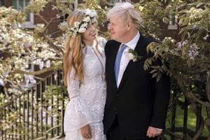 Boris Johnson e Carrie Symonds
