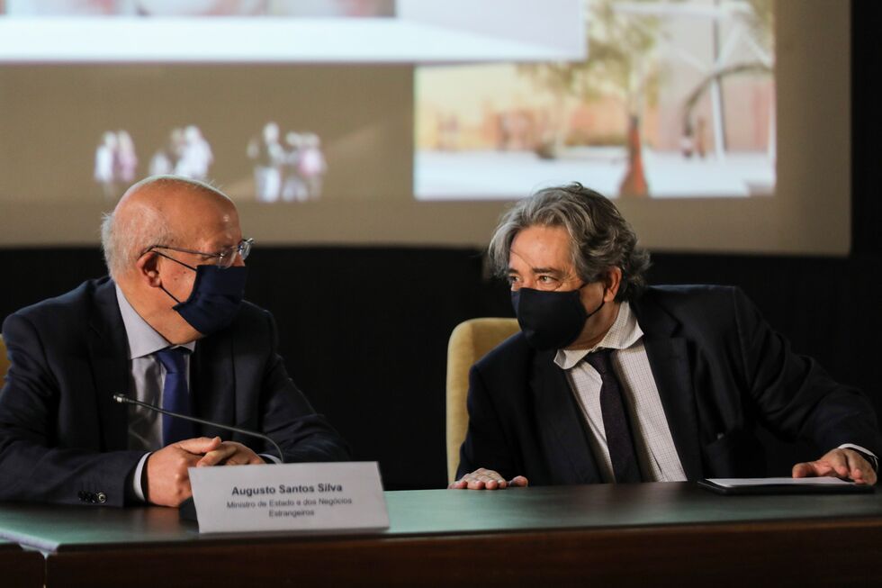 Ricardo Serrão Santos e Augusto Santos Silva