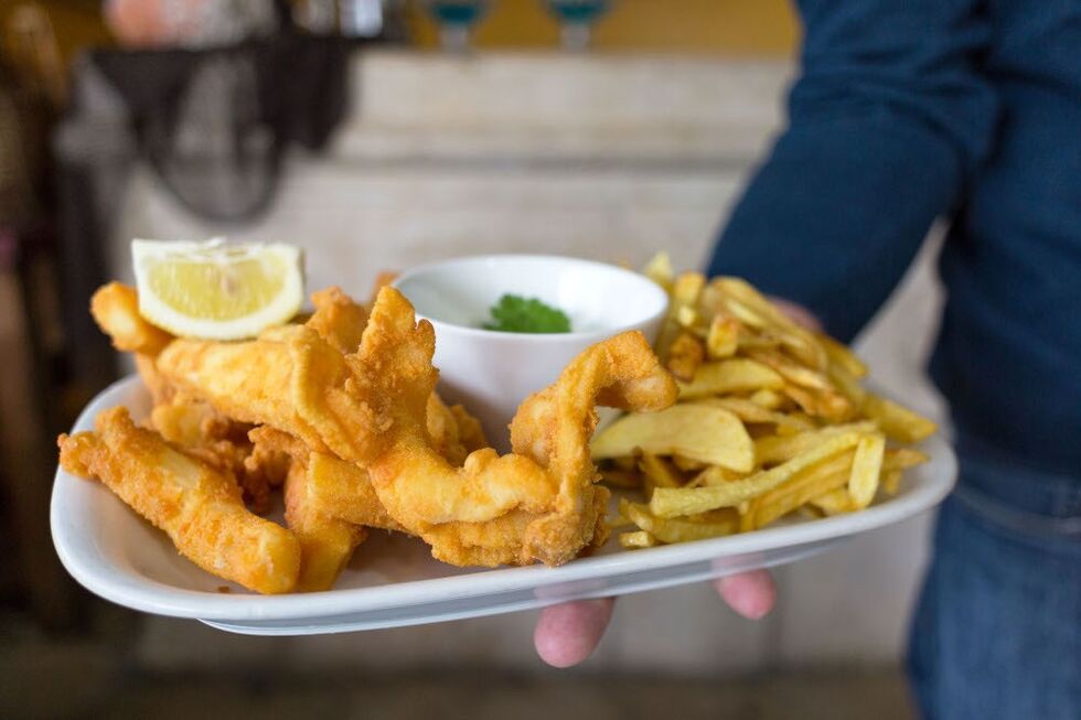 Choco frito, um dos produtos mais famosos de Setúbal