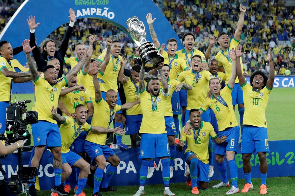 Brasil foi vencedor da Copa América de 2019