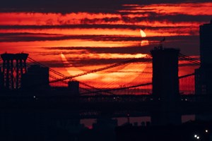 O eclipse solar à volta do mundo